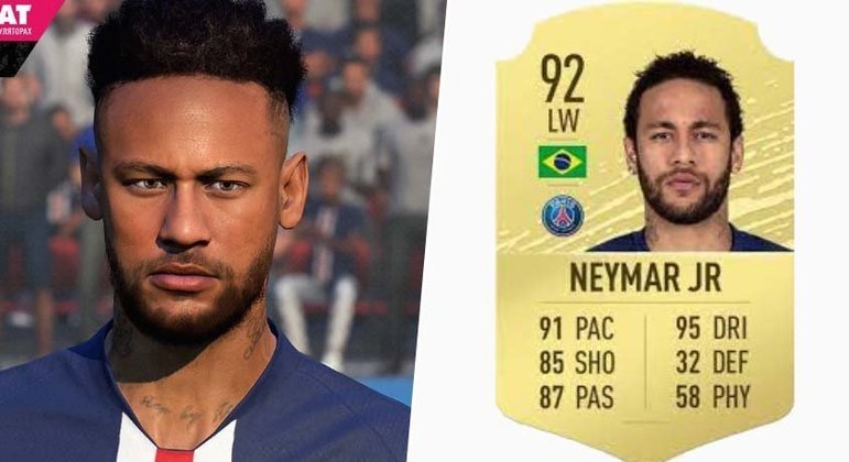 Do 'S. Litoral' ao PSG: confira a evolução de Neymar em 'FIFA' e 'PES' -  ESPN