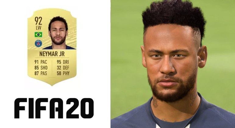 Fifa 23': veja a evolução de Neymar em um dos games de futebol