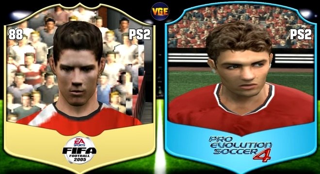 Pro Evolution Soccer - Cadê o Game - Notícia - Games - Evolu??o gr?fica do Pro  Evolution Soccer (PES)