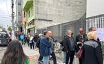 Fila em colégio eleitoral em São Paulo