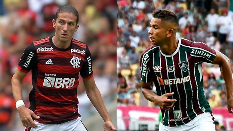Filipe Luis (Flamengo) x David Braz (Fluminense)