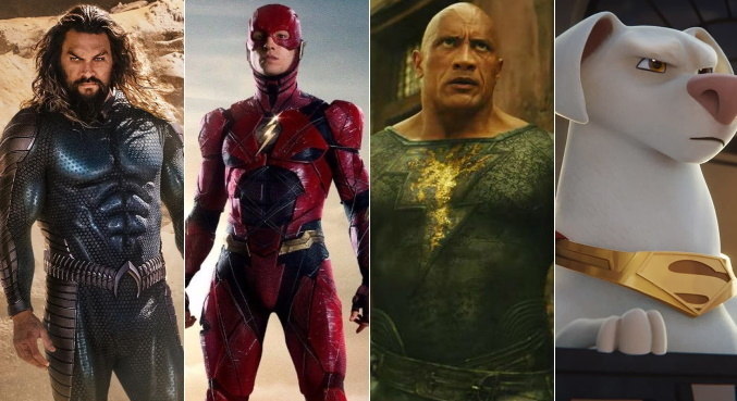 Quatro filmes da DC foram adiados, e um deles foi adiantado em seis meses
