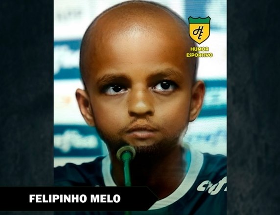 Filtro de bebê do Snapchat - Felipe Melo