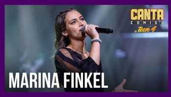 Marina Finkel conquista 88 jurados com sucesso de Demi Lovato (Edu Moraes/Record TV)