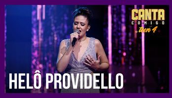 Helô Providello empolga 95 jurados e se despede em alta do Canta Comigo Teen (Edu Moraes/Record TV)