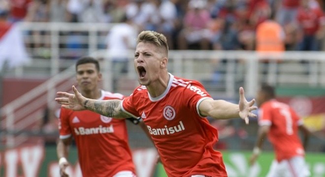 Guilherme Pato fez o gol de empate do Internacional no tempo normal