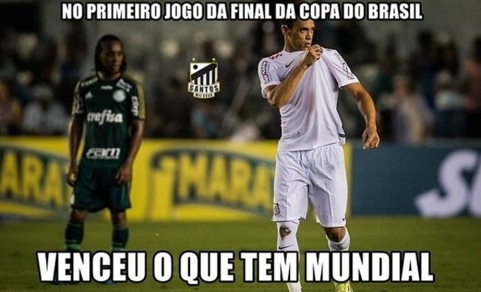 Final da Copa do Brasil (25/11/2015): o Santos venceu a partida de ida por 1 a 0 e deu uma grande passo para o título.