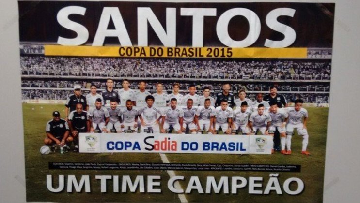 Final da Copa do Brasil: antes da segunda partida, um pôster exibindo o Santos como campeão da competição começou a ser vendido nas bancas de São Paulo. A iniciativa causou polêmica e serviu de estímulo para o Palmeiras para o jogo de volta.