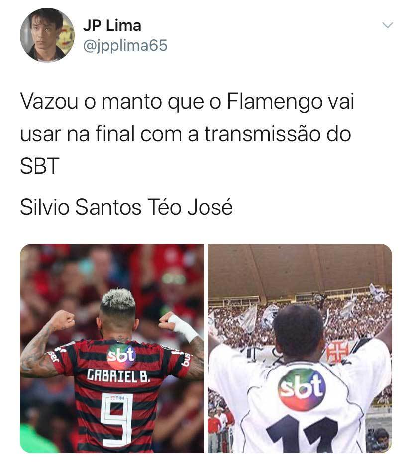 Com a Globo de fora, SBT vai transmitir final do carioca entre Flamengo e  Fluminense – GRITO MS