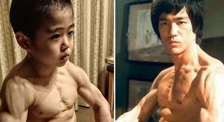 Fisiculturista japonês de 12 anos impressiona a internet
