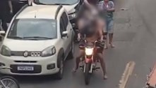 Vídeo mostra momento que criança é salva por motoqueiro após ser vítima de bala perdida em BH
