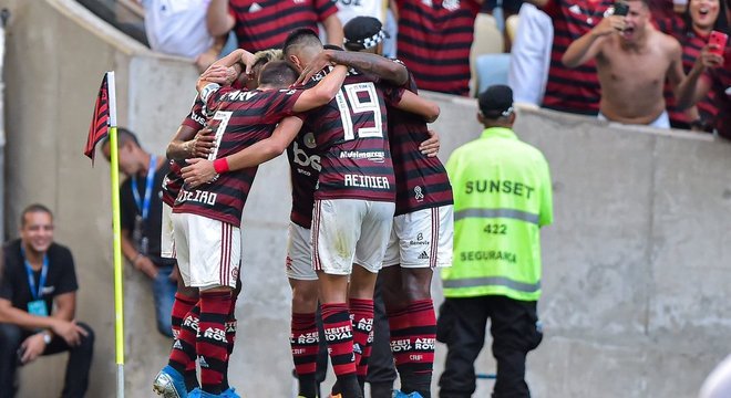 Justíssima celebração, Flamengo 4 X 1 Corinthians