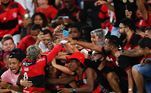1º - FlamengoO Flamengo lidera o top 20 dos melhores times do Brasil