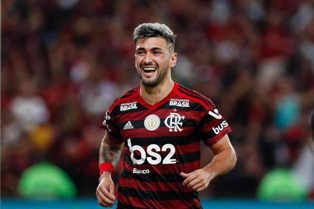 Flamengo - Arrascaeta: O meia uruguaio marcou o gol da virada do Mengo contra a Portuguesa-RJ por 2 a 1, no Maracanã, em partida válida pelo Campeonato Carioca