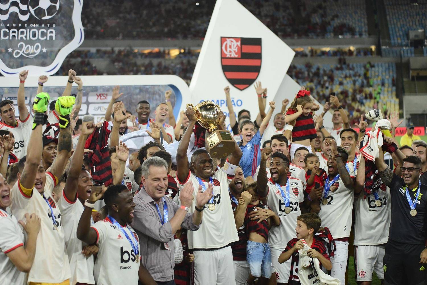 Resultado de imagem para flamengo campeÃ£o carioca 2019