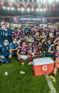 Favorito, Flamengo abre o Campeonato Carioca 2021 nesta terça-feira (Marcelo Cortes/Flamengo)