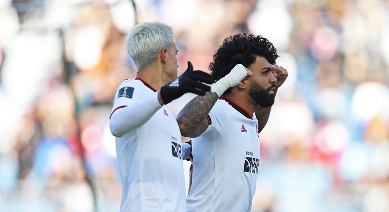 Flamengo contra o Al Ahly no Mundial de Clubes