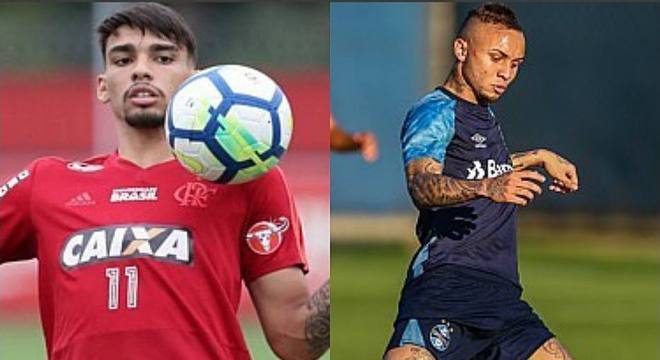 Flamengo, de Paquetá, e Grêmio, de Éverton, jogam hoje pela Copa do Brasil