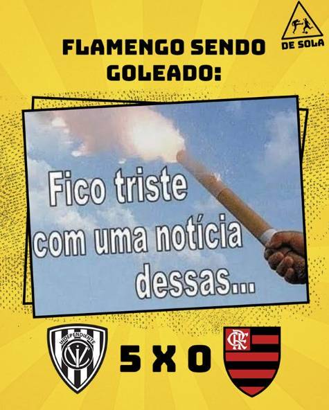 Meme Derrota Flamengo Del Valle