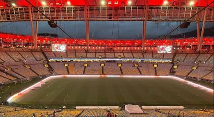 Flamengo e Goiás se enfrentam no Maracanã — Divulgação/Flamengo