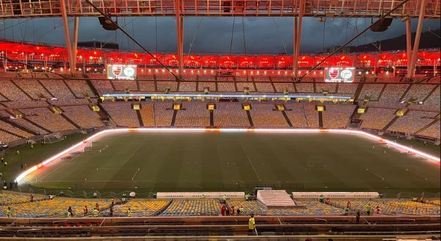 Flamengo e Goiás se enfrentam no Maracanã — Divulgação/Flamengo