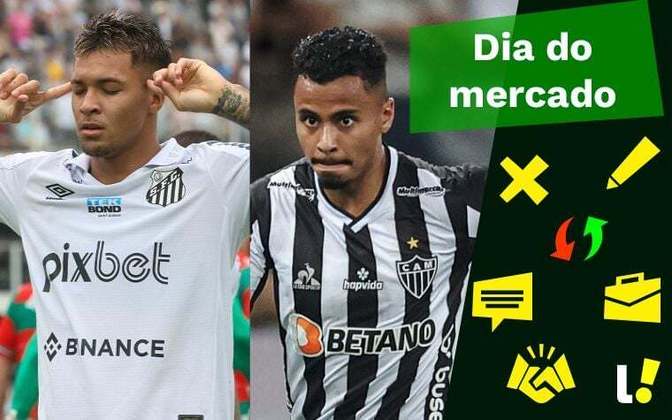 Flamengo encaminha contratação de Allan, clube italiano quer Marcos Leonardo... tudo isso e muito mais você confere a seguir, no resumo do Dia do Mercado desta sexta-feira (23)!