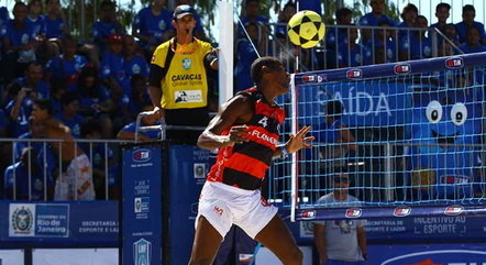 Flamengo é um dos times no torneio de futevôlei