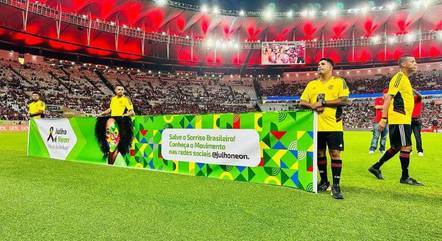 Flamengo apoiou a campanha sobre importância da saúde bucal
