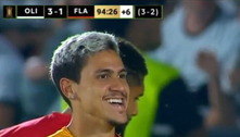 Pedro sorriu após a eliminação do Flamengo da Libertadores?