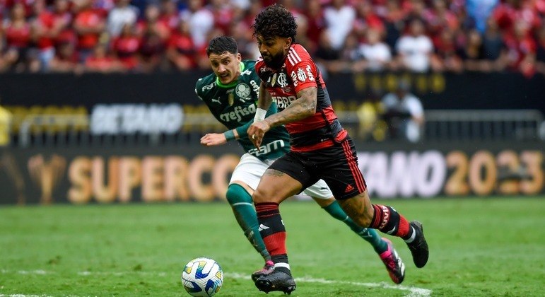 Flamengo perdeu a Supercopa do Brasil para o Palmeiras