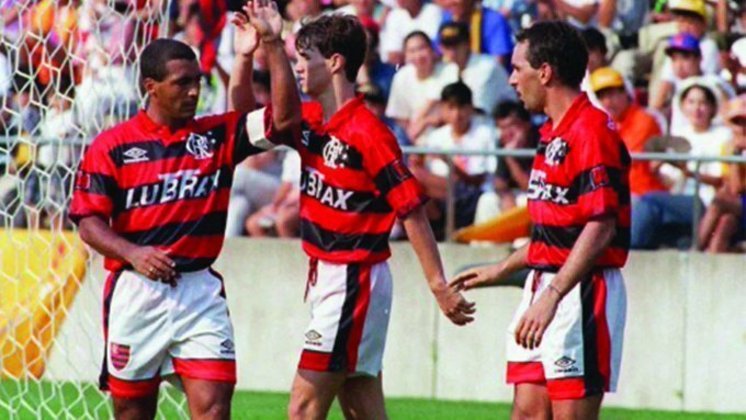 Romário, Sávio e Edmundo (Flamengo - 1995)Em 1995, o time carioca ganhou dois dos jogadores mais 