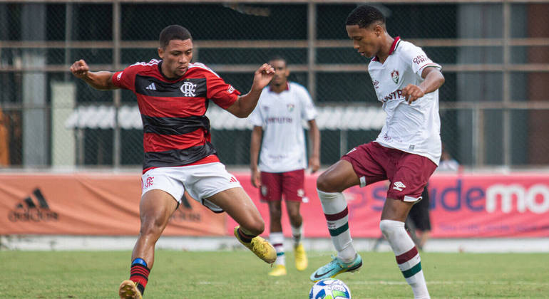 Flamengo x Fluminense pelo Brasileirão sub-20