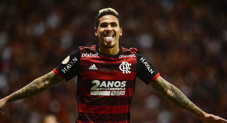 Pedro marcou duas vezes na vitória do Flamengo sobre o Juventude