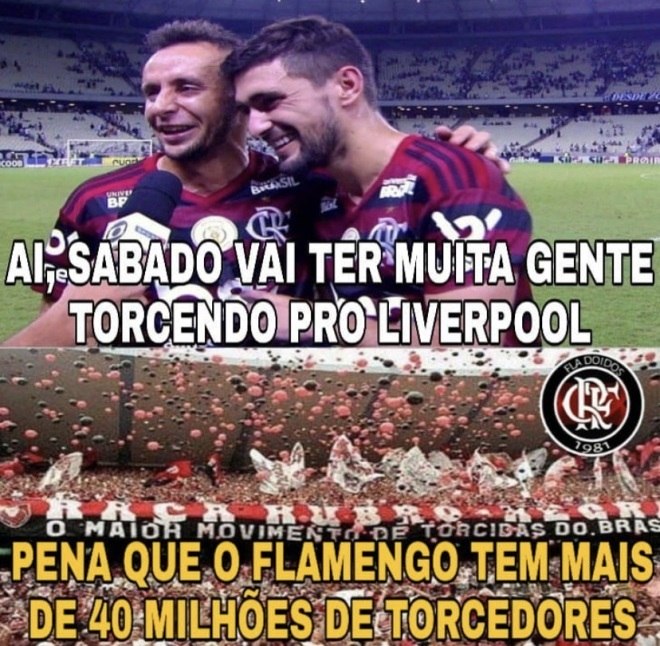 Final Do Mundial Entre Flamengo E Liverpool Ja Inspira Memes Na Web Fotos R7 Esportes