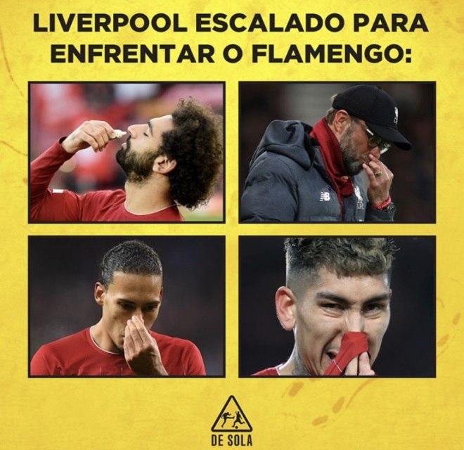 Final Do Mundial Entre Flamengo E Liverpool Ja Inspira Memes Na Web Fotos R7 Esportes