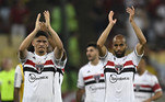 Nos primeiros 90 minutos da final, São Paulo vence o Flamengo por 1 a 0, com gol de Calleri. As duas equipes se enfrentam de novo no próximo domingo (24), no estádio do Morumbi, na partida da volta