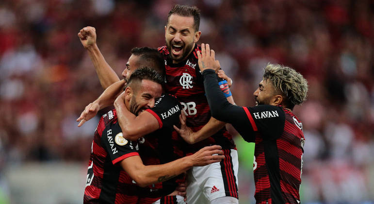 Foi uma farra para o Flamengo. O time teve um adversário encolhido, esperando ser derrotado