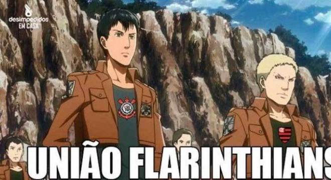 União Flamengo e Corinthians rende memes na internet; veja os melhores -  Esportes - R7 Lance