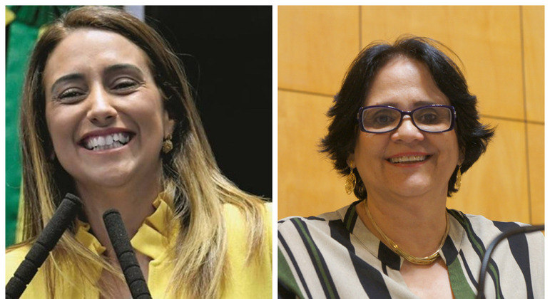 Flávia Arruda e Damares Alves