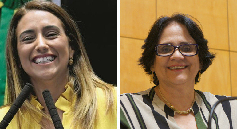 Flávia Arruda (PL) e Damares Alves (Republicanos), candidatos ao Senado no Distrito Federal