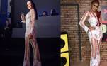 Flavia Pavanelli e Luisa Sonza com o mesmo look
