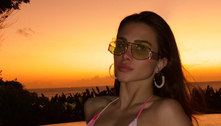 Flavia Pavanelli posa de biquíni durante pôr do sol em Bali; veja 