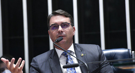O senador Flávio Bolsonaro (PL-RJ)