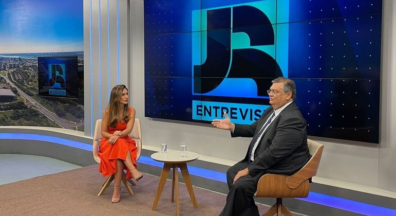 O ministro da Justiça e Segurança Pública, Flávio Dino, é convidado do 'JR Entrevista' de 2023;