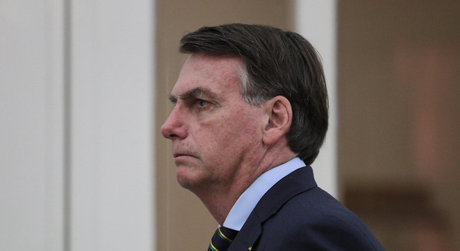 Na imagem, o presidente Jair Bolsonaro (sem partido)