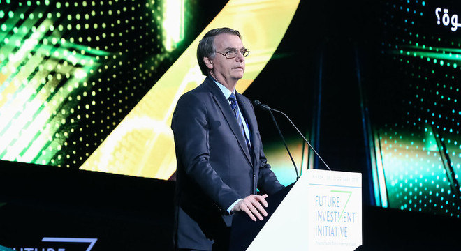 O presidente Jair Bolsonaro