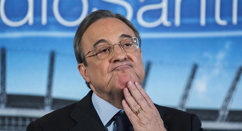 Florentino Pérez, presidente do Real Madrid