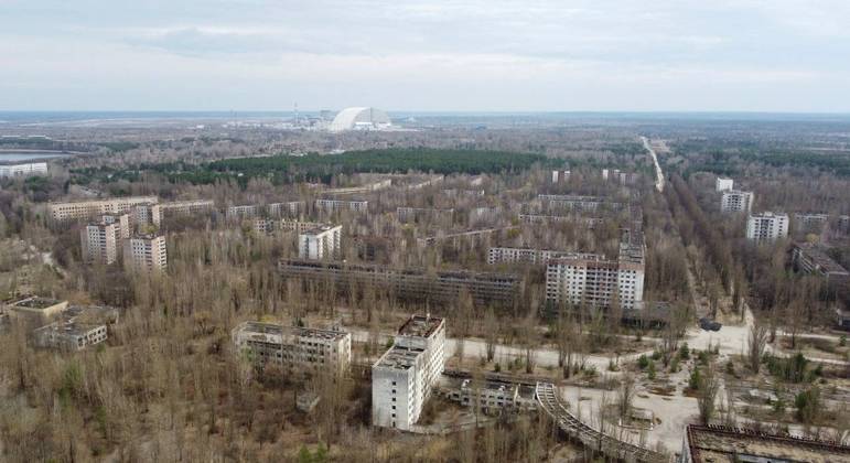 Floresta Vermelha é uma das áreas mais contaminadas pelo acidente nuclear de 1986