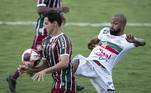 Fluminense e Portuguesa-RJ, neste domingo (2), pela partida de ida das semifinais do Campeonato Carioca 2021