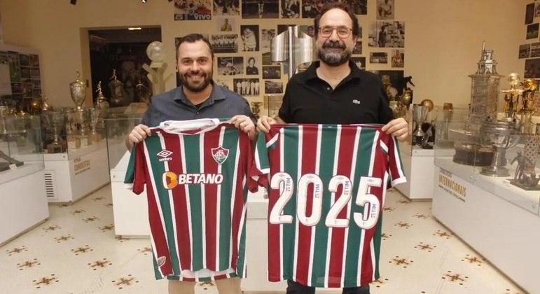 Fluminense e Betano têm contrato até 2025